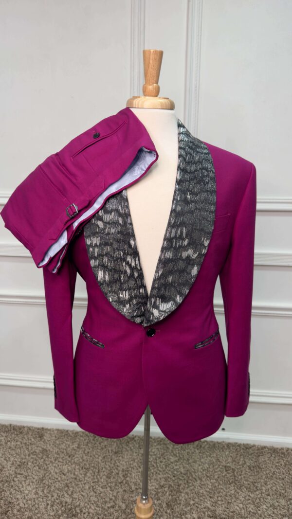 Graphic Print Custom Suit - Image 3
