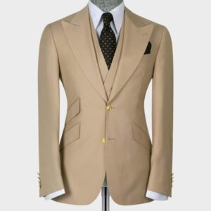 Earthly Tone Creme Suit