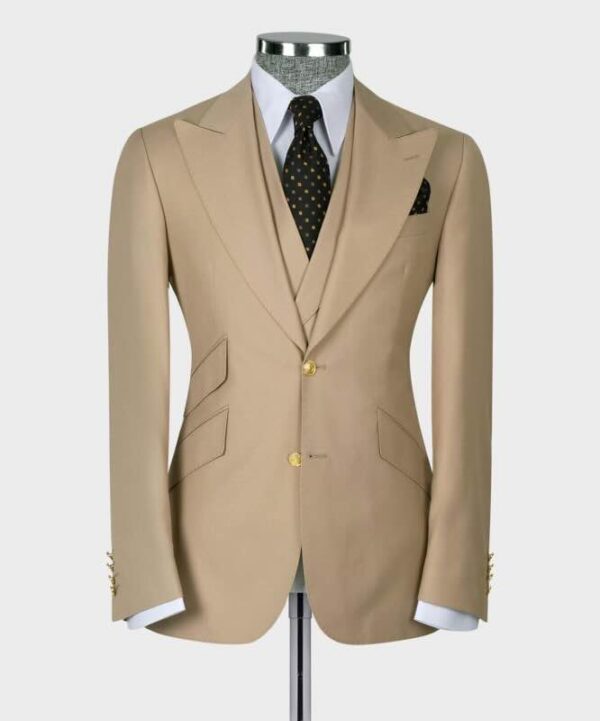 Earthly Tone Creme Suit