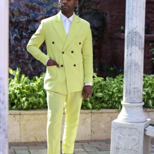Tropical Green  Custom Suit